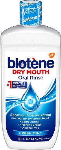 [01112] Biotene dry mouth ополаскиватель полости рта 473 мл